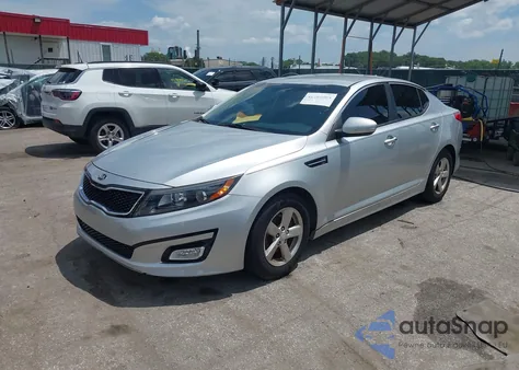 2015 Kia Optima Lx из США, поврежденный, VIN 5XXGM4A74FG519811